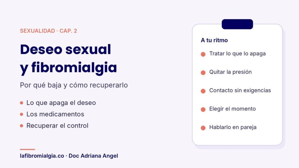 Por qué baja el deseo sexual con fibromialgia y cómo recuperarlo