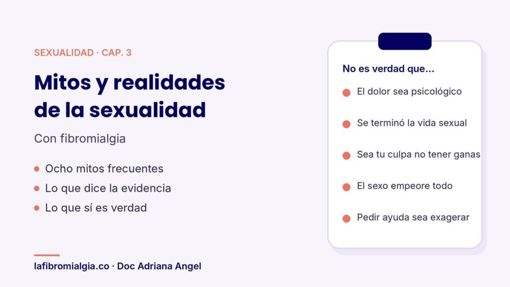 Mitos y realidades sobre la sexualidad con fibromialgia